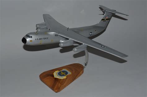 Lockheed C-141 Starlifter USAF Cargo Airplane Model Hand Carved ...