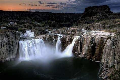 Shoshone Falls Twin Falls Idaho Photograph by Mark Duffy