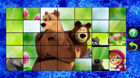 💝 Puzzle Game: MASHA AND THE BEAR IN NATURE ! Jigsaw Puzzle I Kids Toys ...