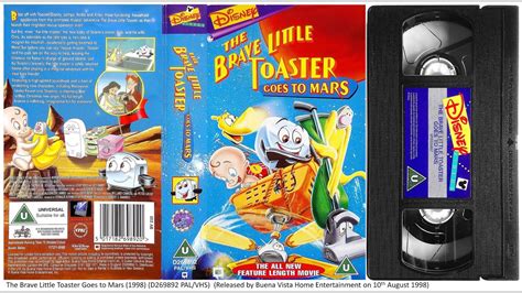 The Brave Little Toaster Goes to Mars (1998) . (10th August 1998 - UK ...