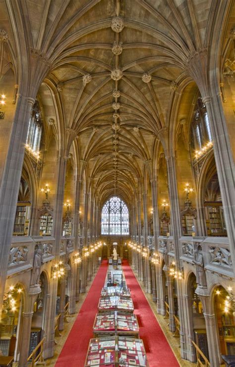 The John Rylands Library, which is part of Manchester University ...