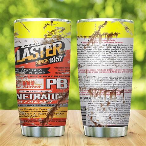 Buy Pb Blaster Penetrating Catalyst Since 1957 Stainless Steel Tumbler Ver 1 - HomeFavo