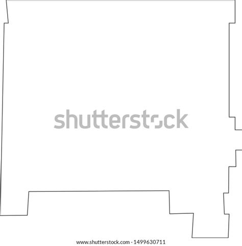 Hill County Map Montana State Stock Vector (Royalty Free) 1499630711 ...