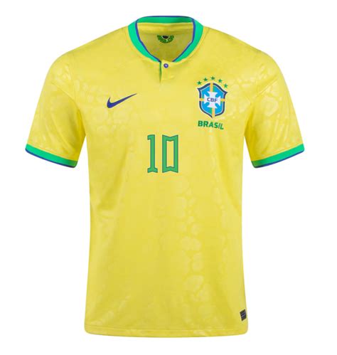 Neymar Jr Brazil 22/23 Home Jersey - SoccerArmor