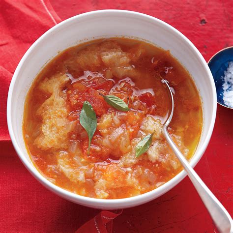 Tomato-Bread Soup Recipe | Martha Stewart