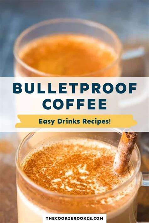 Bulletproof Coffee How to Recipe - The Cookie Rookie®