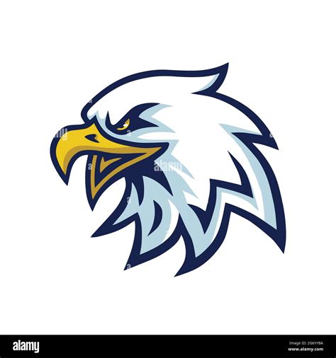 American bald eagle head angry Stock Vector Images - Alamy