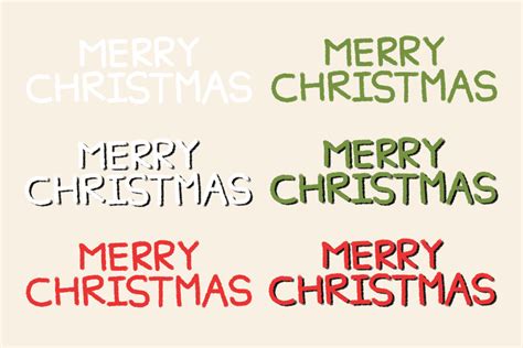 Merry Christmas Hand Lettering Graphic by AJ_에이제이 · Creative Fabrica