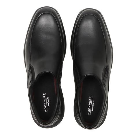 ROCKPORT ロックポート TRUFLEX DRESSPORT SLIP ON トゥルーフレックス ドレスポーツ スリッポン RPI-CI9542W BLACK ...