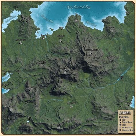 Realistic Fantasy Maps for Dnd and Worldbuilding | Fantasy map, Fantasy world map, Fantasy landscape