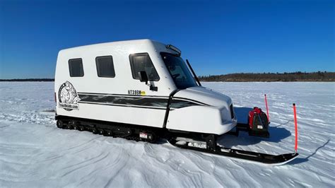 Ice Fisherman's Dream Vehicle "The SnoBear" - YouTube