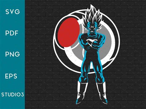 Vegeta Svg Vegeta Clipart Super Saiyan Svg Dragon Ball Svg Vegeta | Images and Photos finder