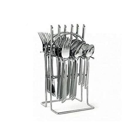 24 Pcs Stainless Steel Cutlery Set best price - Dazzling Decor