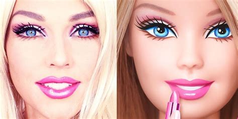 Barbie Doll Makeup Transformation - How to Do Barbie Makeup Tutorial