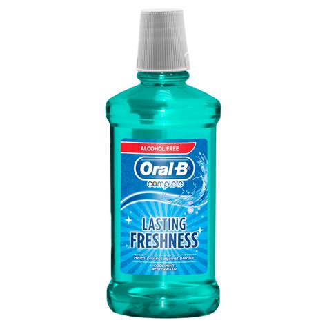 Oral-B Complete Mouthwash Cool Mint Flavour 500ml | Dental Care ...