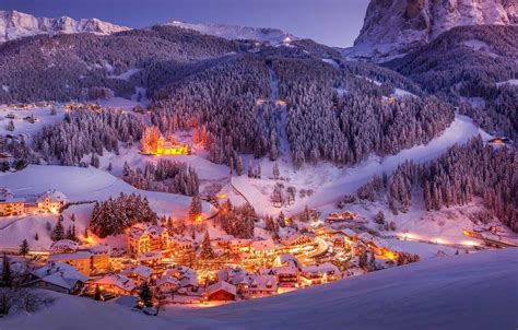 Winter Dolomites Wallpapers - Wallpaper Cave