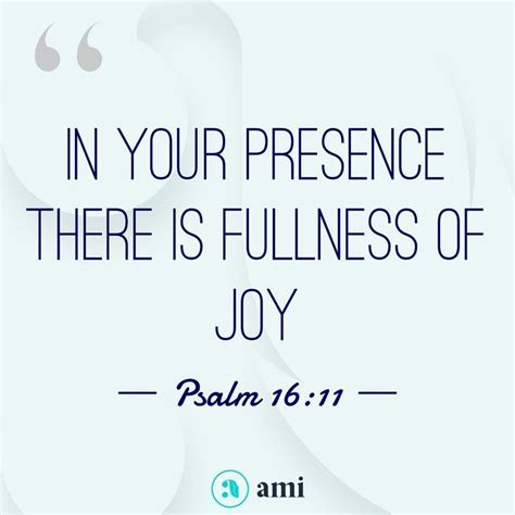 Need some joy? The Lord’s Presence is the place to find it. It’s not ...