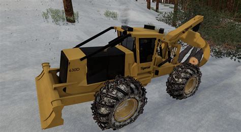 FS19 - Tigercat 630D Skidder V1.0 | Farming Simulator 19 | Mods.club