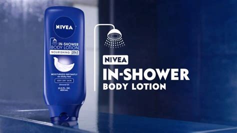 Nivea In-Shower Body Lotion TV Commercial, 'Fast Absorbing Moisturizer' - iSpot.tv