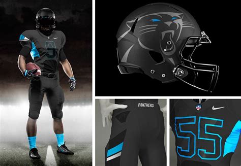 Panther’s Uniform Redesign | Ben Burkett | Carolina panthers, Panthers ...