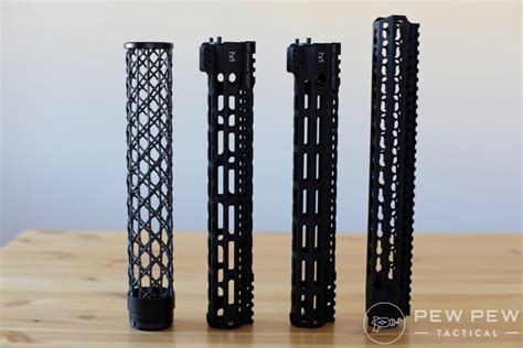 Lightest AR-15 Handguards: Hands-On Roundup - Pew Pew Tactical