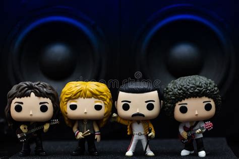 Funko POP Vinyl Figures of Queen Band Editorial Photography - Image of ...