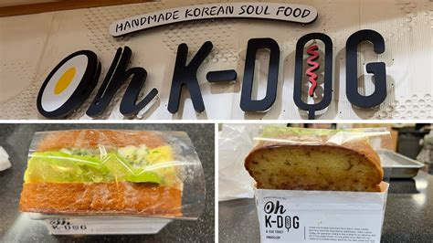 Oh K-Dog & Egg Toast (Handmade Korean Soul Food) - YouTube