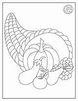 Free Printable Cornucopia Coloring Pages  Kids Activities Blog sketch template
