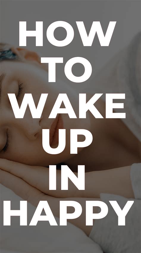 How To Wake Up In Happy in 2020 | Wake up, Wake, Are you happy