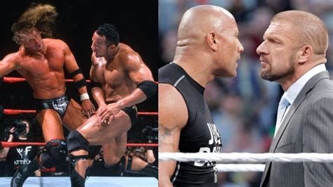 Did WWE Superstars The Rock and Triple H like each other?