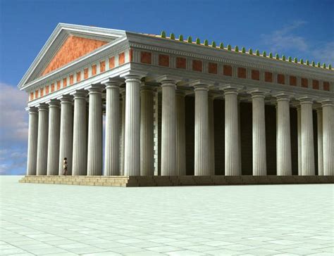 Roman Doric Ornamental Temple Kit | 3D Models for Poser and Daz Studio