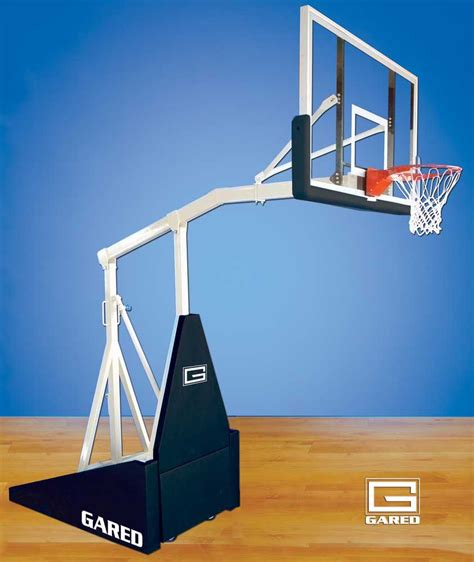 Gared Sports Hoopmaster LT Portable Basketball Goal - 5-Ft Extension ...