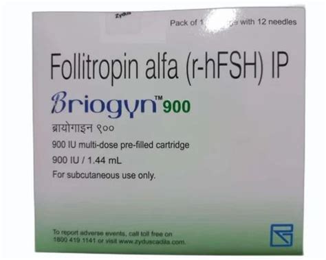 Follitropin Alfa IP Injection at Rs 5000/box | Pharmaceutical Injection in Gandhinagar | ID ...