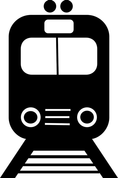 Train Commuter Silhouette · Free vector graphic on Pixabay