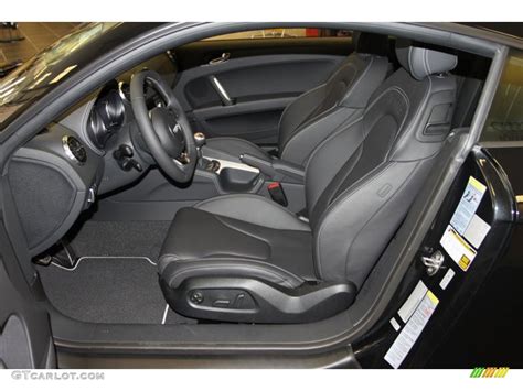 Black Interior 2013 Audi TT RS quattro Coupe Photo #69051275 | GTCarLot.com