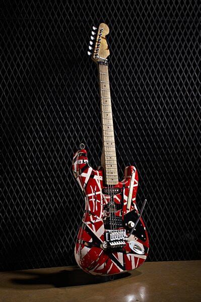 EVH Eddie Van Halen Frankenstein Replica Guitar | zZounds