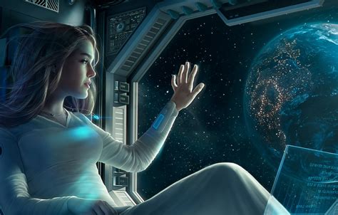 Girl Space Scientist Wallpapers - Wallpaper Cave