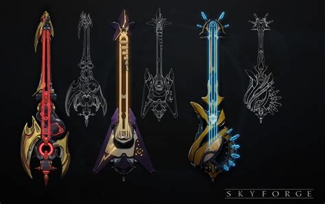 ArtStation - Soundweaver (bard) class weapon