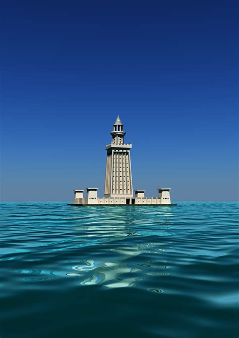 One of the Seven Wonders of the World...The Lighthouse of Alexandria, sometimes called the ...