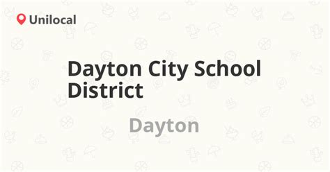 Dayton City School District – Dayton, 200 S Wright Ave (Reviews ...