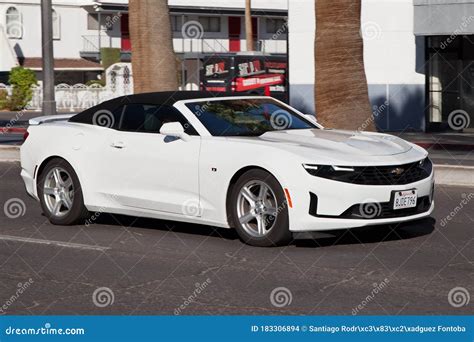 Chevrolet Camaro Convertible 1LT Editorial Stock Image - Image of vegas, united: 183306894