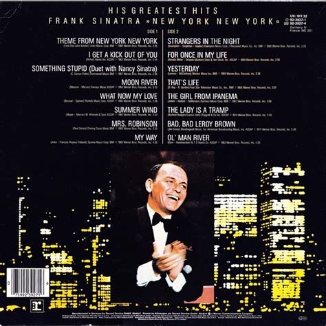 New york new york: his greatest hits ( compilation 16 tracks ) by Frank ...