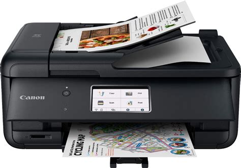 Canon Pixma TR8620 Wireless All-In-One Inkjet Printer with Fax Black ...