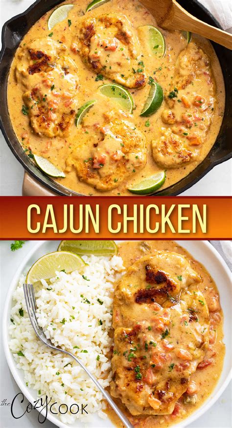 Cajun Chicken - The Cozy Cook