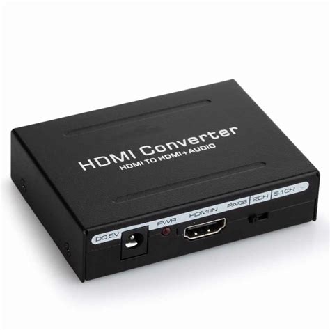 HDMI to HDMI and Optical TOSLINK SPDIF + Analog - Techouse Computer