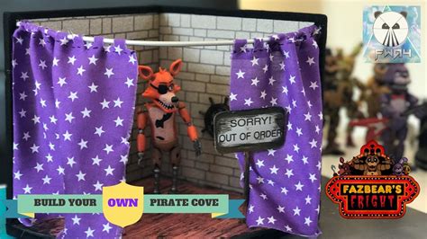 How To Make Five Nights at Freddy's (Foxy's Pirate Cove Playset for ...