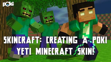 Skincraft! Minecraft Poki Yeti Skin! - YouTube