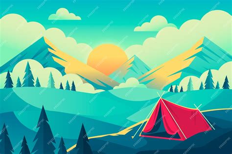 Premium Vector | Detailed adventure background