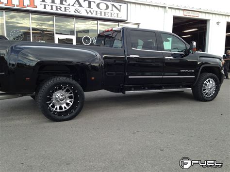 GMC Denali HD Dual Rear Wheel Throttle Dually Front - D212 Gallery ...