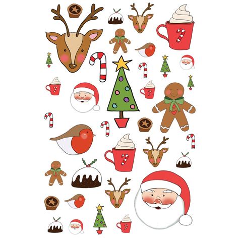 Christmas Stickers - Etsy Australia